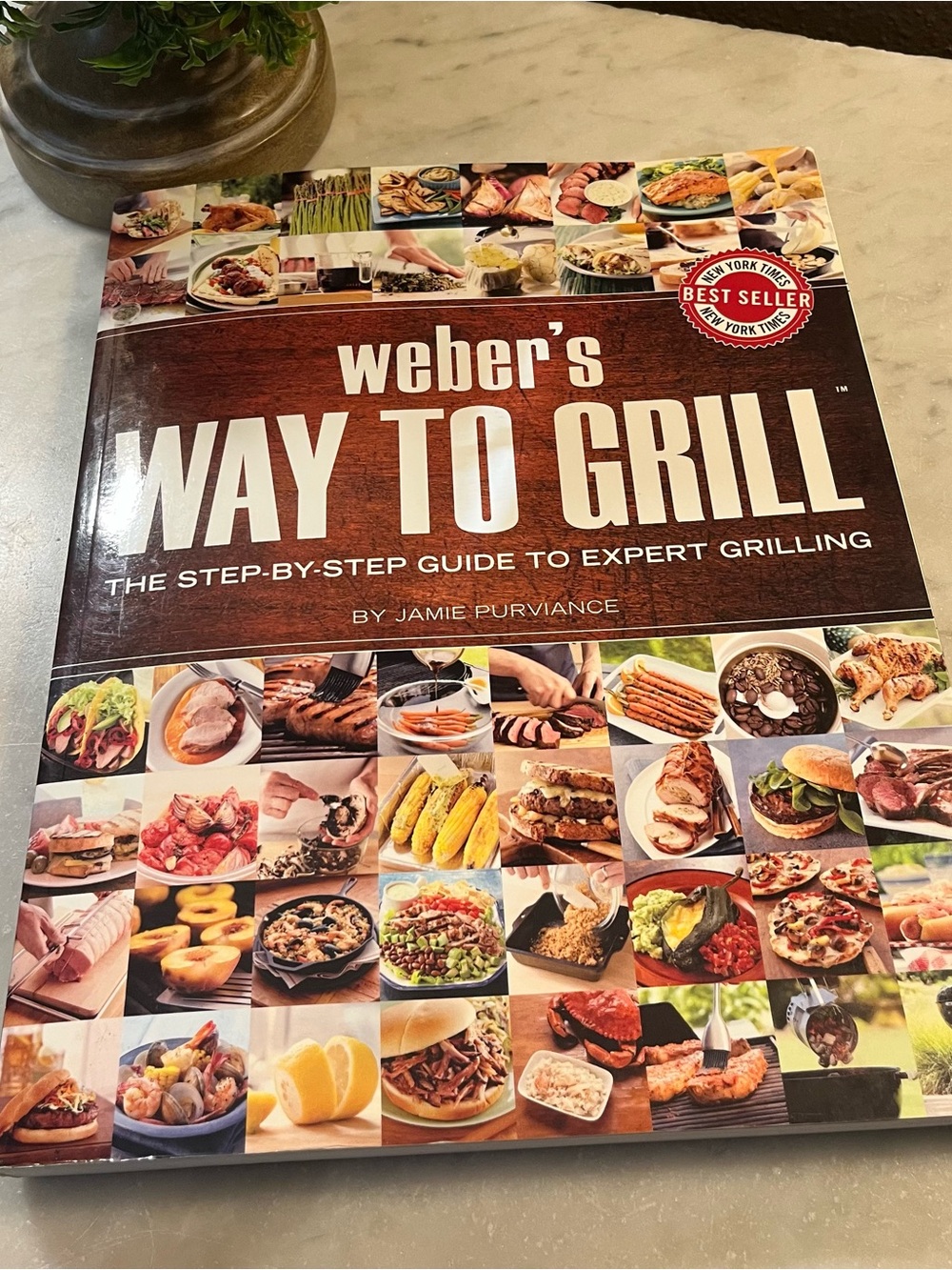 's Way to Grill Cookbook - Brown Cover